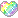 rainbow pixel heart
